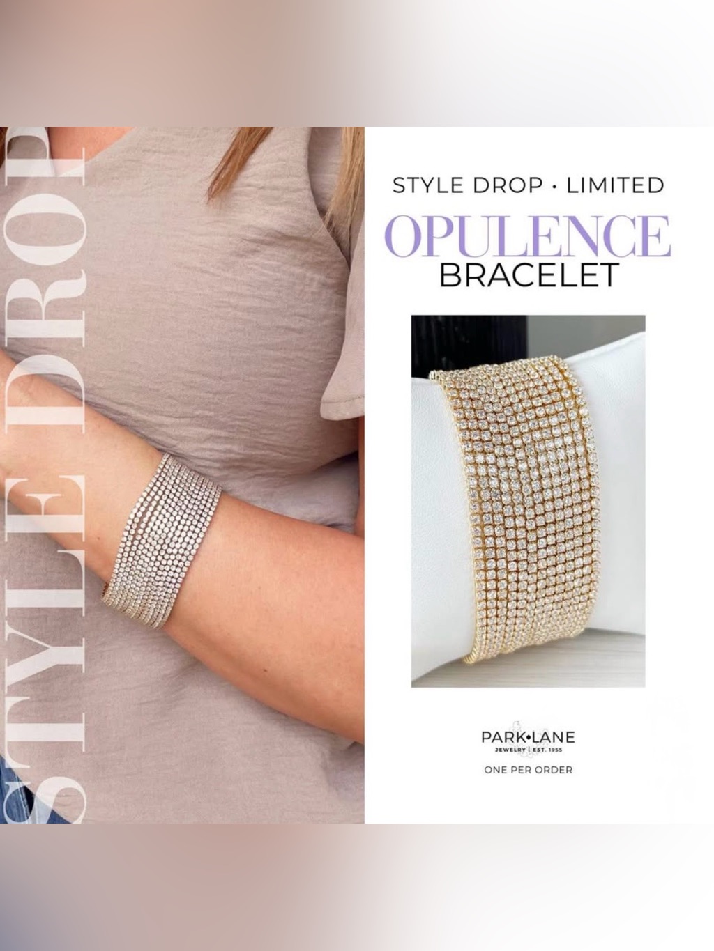Park Lane âOpulenceâ Bracelet! New Style Drop! Limited Edition! Bnib!